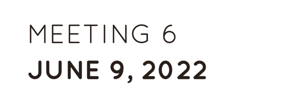 COE COP Meeting 6 June 9, 2022