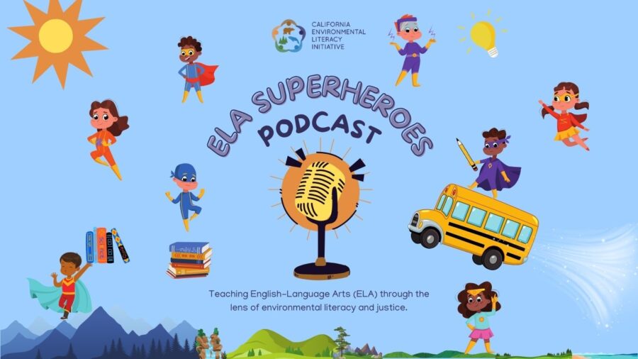 ELA Superheros podcast for grades K-12