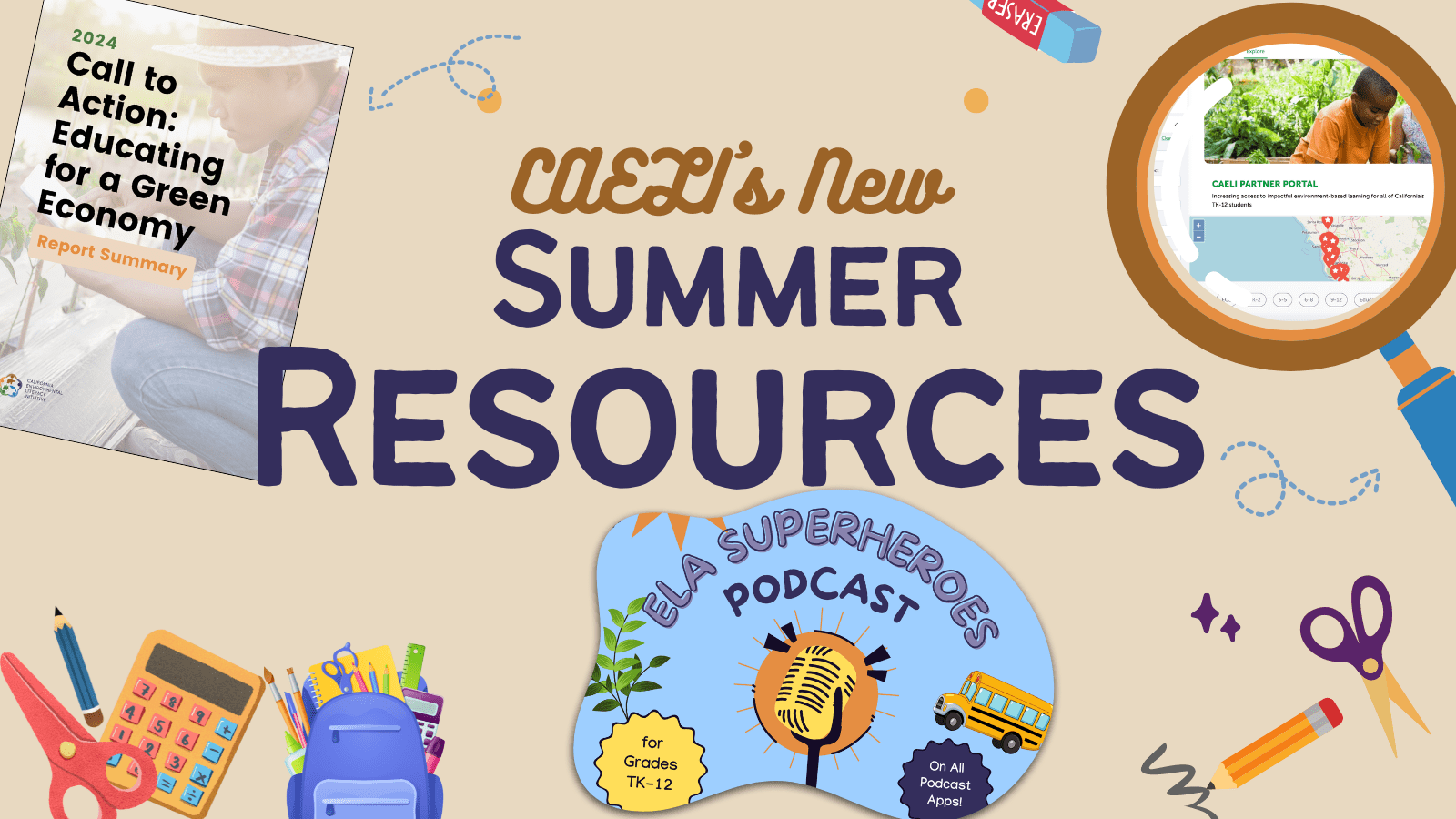 summer resources for California teachers and administrators